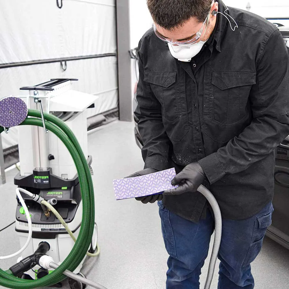 3M Cubitron II Hookit 320 Grit Sanding Sheet 7 3M Cubitron II Hookit 320 Grit Sanding Sheet - Image 5