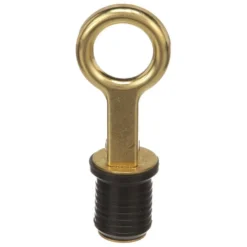 Attwood Brass Snap Handle Drain Plug -Nuova Jobe Shop attwood brass snap handle drain plug 2