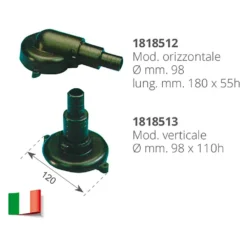 25-40 Mm Plastic Non-return Valve Bilge Strainer -Nuova Jobe Shop ferrari group 25 40 mm plastic non return valve bilge strainer 2