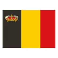 Belgium With Crown
